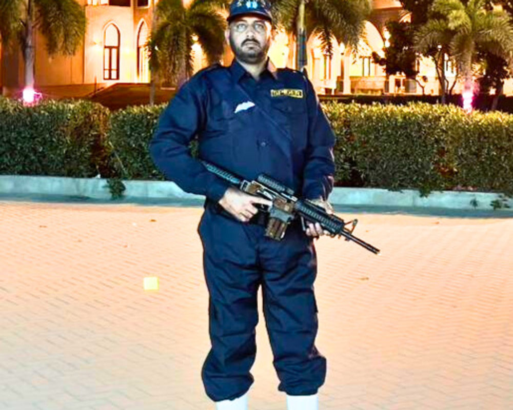Event security team managing a venue