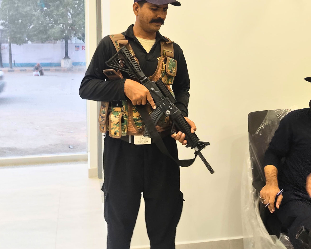 General security guarding on duty